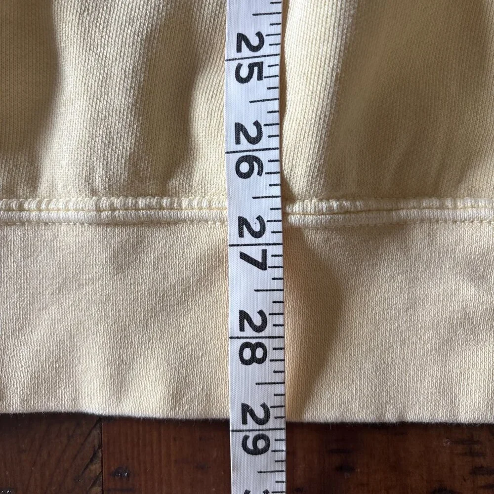 comfort colors sweatshirt Feels Like Whisky Size Large Yellow - Picture 6 of 6